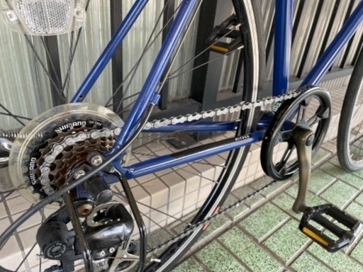 クロスバイク? MIYATA Freedom miyata ミヤタFreedom クロスバイク 青