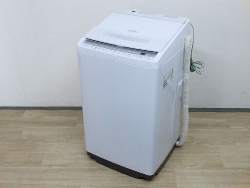 日立　全自動洗濯機 ビートウォッシュ 7.0Kg　BW-V70F 　2021年製
