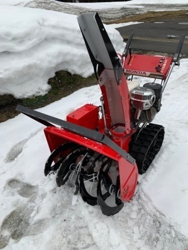 決まりました！ 除雪機 ホンダ HS80JS 軽量8馬力！