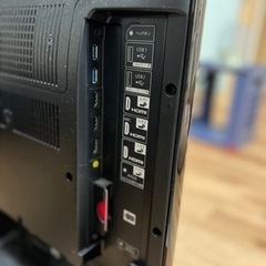 テレビ(SHARP AQUOS)、ブルーレイレコーダー、リモコン、説明書付き