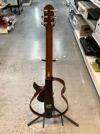 YAMAHA SLG200S サイレントギター ソフトケース、取説付