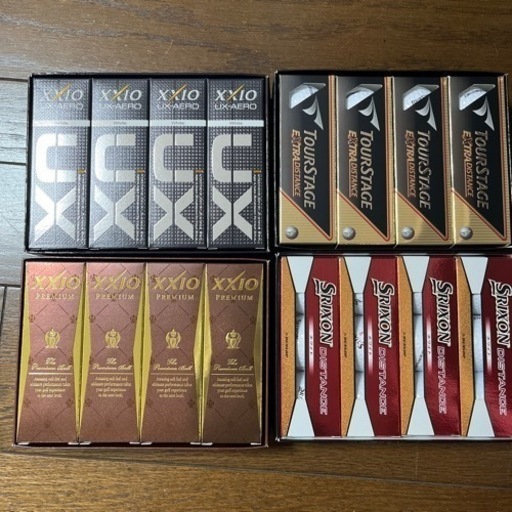 ゴルフボール　4種　48個セット
