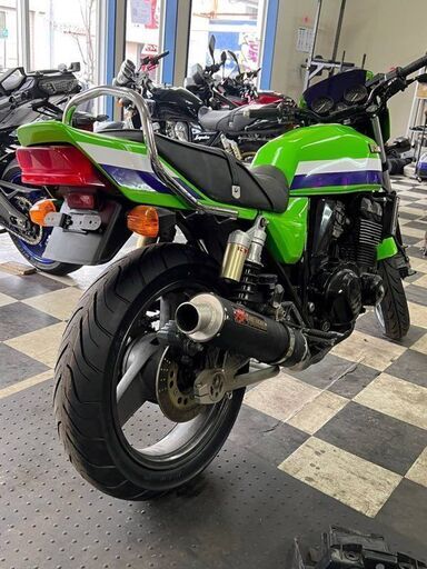実働 KAWASAKI ZRX400 キャブレターOH タイヤ前後新品交換