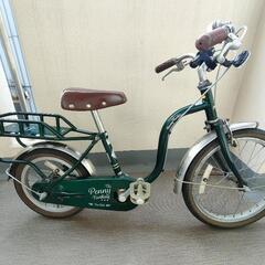 子供用自転車　前輪18インチ　後輪14インチ