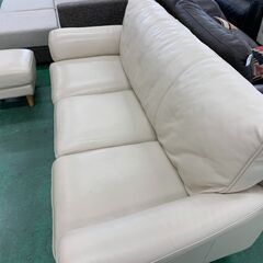家具ならトレファク吉川店！！ KEYUCA 3人掛けソファー アイボリー 