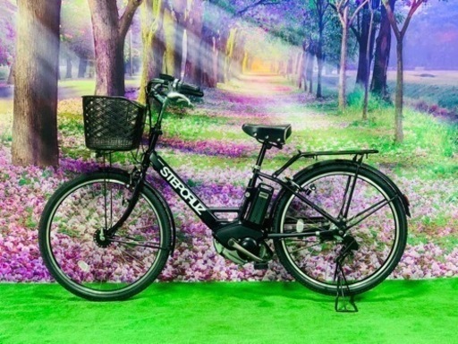 ➄ 4632アシスト電動自転車人気モデル新品26インチ良好バッテリー