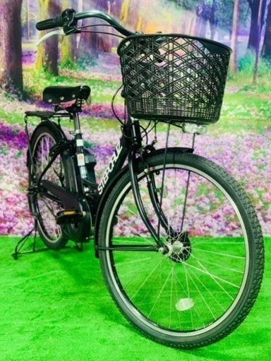 ➅ 4632アシスト電動自転車人気モデル新品26インチ良好バッテリー