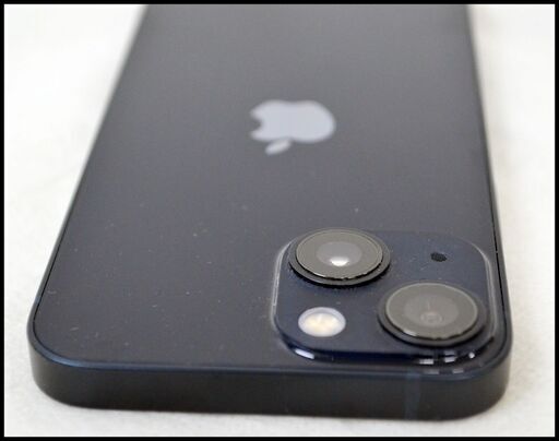 美品 iPhone13 mini 128GB ミッドナイト MLJC3J/A SIMロック解除済 au 
