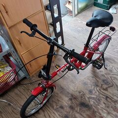 【ネット決済】折りたたみ自転車 中古品