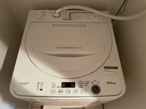 SHARP 洗濯機　ES-GE5F