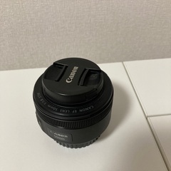 キヤノン　単焦点レンズ　EF50mm STM レンズプロテクト付き