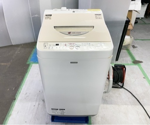 2014年製 SHARP 電気洗濯乾燥機 ES-TG6NC-C