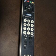 ★美品★　SONY　ソニー液晶テレビ・ブラビア　純正・TVリモコン