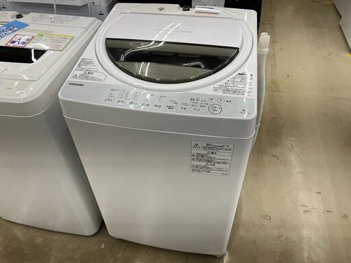 ⭐️浸透パワフル洗浄⭐️TOSHIBA 6kg 洗濯機 AW-6G6 2017年式 (6282)