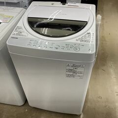 7*44 洗濯機 TOSHIBA 6kg 浸透パワフル洗浄 AW-6G6 2017年製