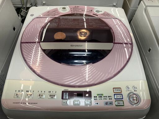 ⭐️インバーター制御⭐️SHARP 8kg 洗濯機 ES-GV80P 2014年式 (6249)
