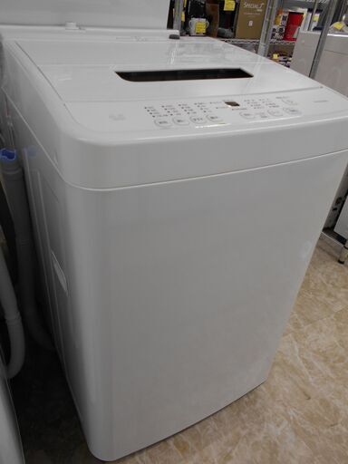 IRIS OHYAMA　全自動洗濯機　IAW-T451　2021年製　4.5㎏
