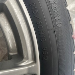 16インチ スタッドレスタイヤホイール、保管用カバー