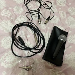 SHURE 58 マイク　& マイクケーブル等