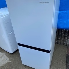配達可【冷蔵庫 ハイセンス 135L 2022年】クリーニング済 【管理番号 