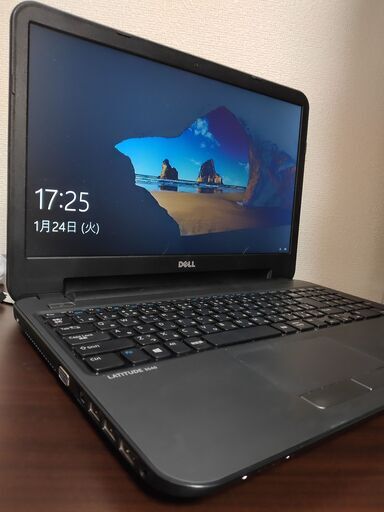 綺麗　DELL 高速SSD搭載　4世代CPU搭載　メモリ4G CD/DVD/読み書き　大画面15.6インチ　薄型モデル　USB3.0 Wifi対応 カメラ内蔵　メタリックボディ