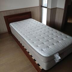 ☆【ニトリ】シングルベッド ［Nスリーブ 最高ランクラグジュアリー