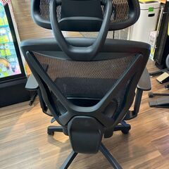 ニトリ リクライニングワークチェア フォリストBK フットレスト付 椅子 いす チェア オフィスチェア 黒 ブラック おしゃれ 堺市 石津 ジャングルジャングル石津店