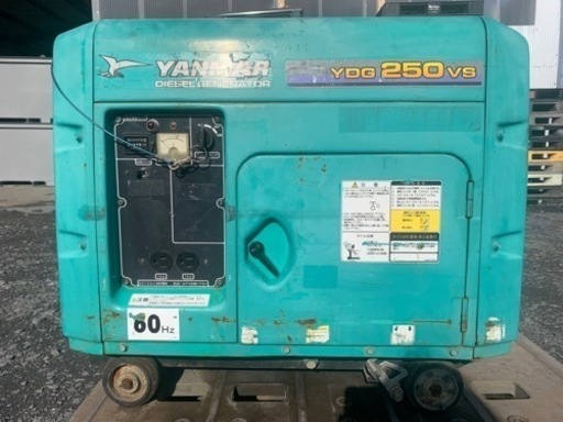 YANMAR ディ-ゼル発電機　YDG250vs-6E