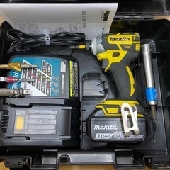 中古 マキタ　TD148D 18V  充電式インパクトドライバ　セット-♡Her lip to♡新品未使用Mサイズ