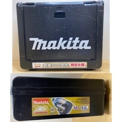 中古 マキタ　TD148D 18V  充電式インパクトドライバ　セット-♡Her lip to♡新品未使用Mサイズ