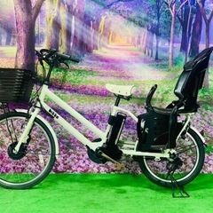 ❻ 4634子供乗せ電動自転車ブリヂストン新品20.22インチ良...