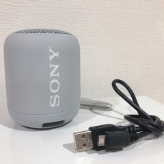 SONY スピーカー 防水 Bluetooth 軽量 グレー S...