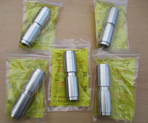 ☆日立金属 HITACHI プッシュインパクト継手接続要領 LIA 10A×22Q R1 LPガス用◆5個セット・ひょうたん印