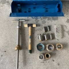 タブチ 穿孔機 &メタルスリーブ挿入器セット タブチ 穿孔機 &メタルスリーブ挿入器セット