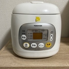 TOSHIBA 3号炊き 炊飯器