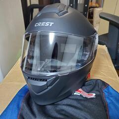 Crest Alpha II バイクヘルメット　専用カバン付き