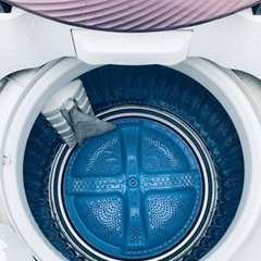 ⑥2414番 シャープ✨電気洗濯機✨ES-GV80M-P‼️