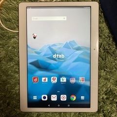 dtab d-01H タブレット