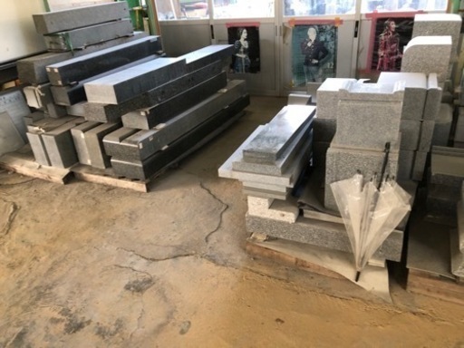 御影石　小物商品　車1台積み放題 御影石 車一台積み放題