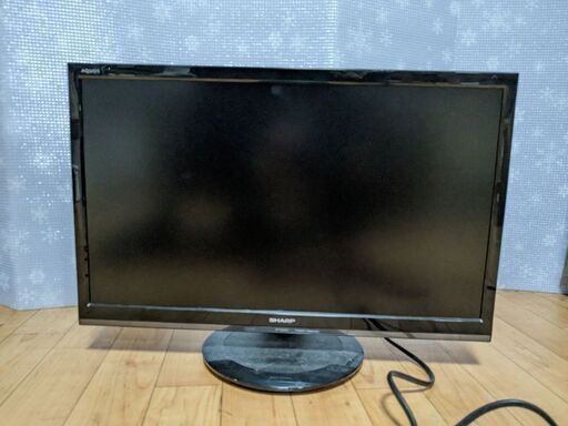 シャープ22型液晶テレビ