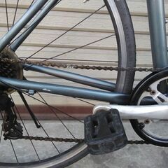 クロスバイク アレンジバイク S-3 7段変速 アルミ ダークグレー 配送無料