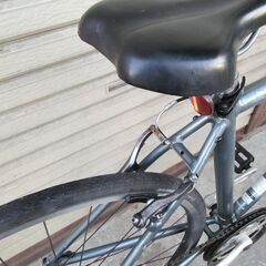 クロスバイク アレンジバイク S-3 7段変速 アルミ ダークグレー 配送無料