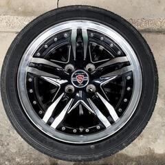 アルミホイール4本 165/50R15 皮付き