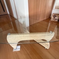 イサムノグチ　リプロダクト　ガラステーブル