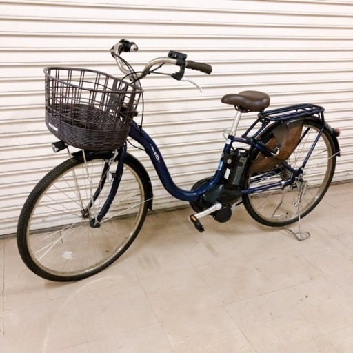 YAMAHA ヤマハ 電動アシスト自転車 PAS With パスウィズ PA26w ブルー 充電器 スペアキー付
