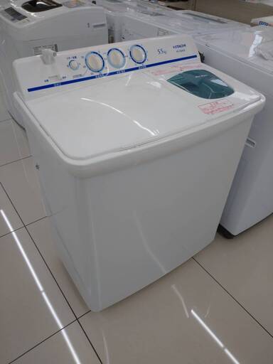 【 洗濯機/2槽式洗濯機/HITACHI/ヒタチ/2019年式/PS-55AS2】