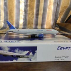 【ネット決済・配送可】schabak1/600　　エジプト航空B...