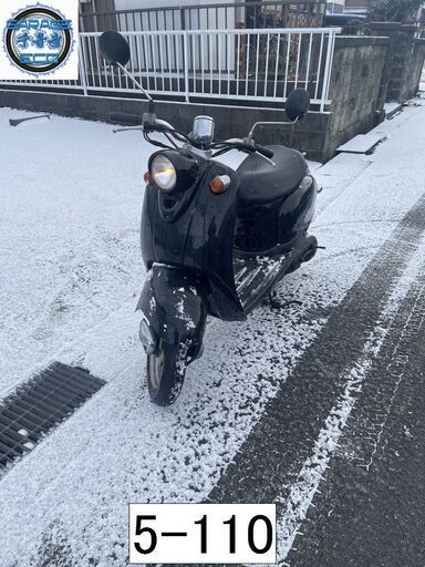 即お取引頂きました。初期不良対応車両です♪　愛知県公安委員会登録業者(オートバイ商)☆GARAGE-ECO千音寺☆軽整備＆点検済み☆ビーノ5AU黒　5-110名古屋市中川区より!!