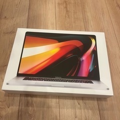 MacBook Pro 16-inch 空箱