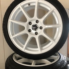 ドリフトに！17インチ9j+20 114.3/5h 4本セット
